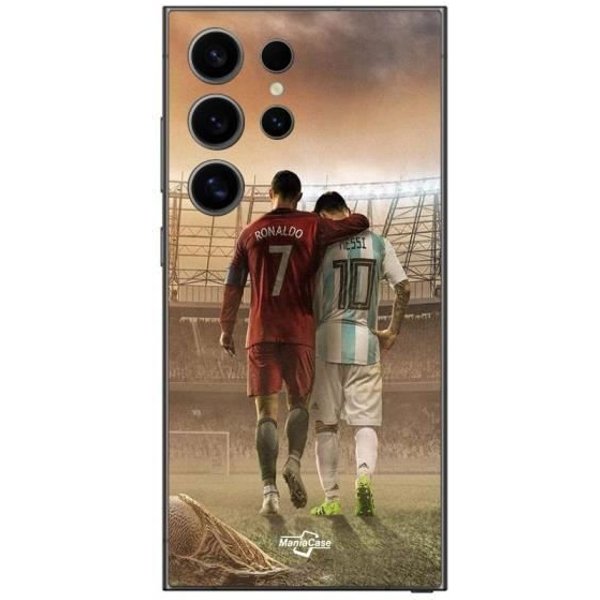 Coque Samsung Galaxy S25 Ultra Cristiano Ronaldo Messi Goat Maniacase-image