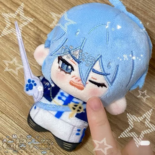 10 Cm Nu Carnival Edmond Smutek Cosplay Pluszowa Lalka Anime Uroczy Nadruk Nunu BawełNiany Pluszowy Wisiorek Plecak Breloczek BożE Narodzenie Prezenty 10Cm-image