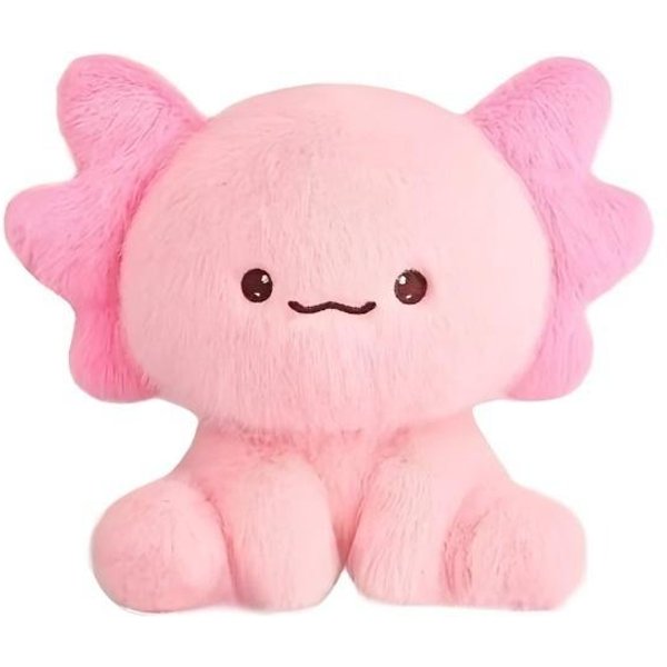 Urocza Pluszowa Zabawka Axolotl Kawaii Lalka Salamandra Urocze Ozdoby Pluszowa Lalka Super MięKki Pluszak ZwierząTko Zabawka Prezent Na Urodziny WystróJ Domu-image