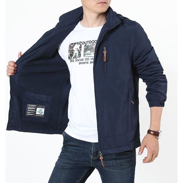 Abrigo De AlgodóN Para Hombre Tallas Grandes OtoñO E Invierno Chaqueta Cortavientos CáLida Para Parejas Gruesa Con Felpa Casual MontañIsmo 5XL Black-image