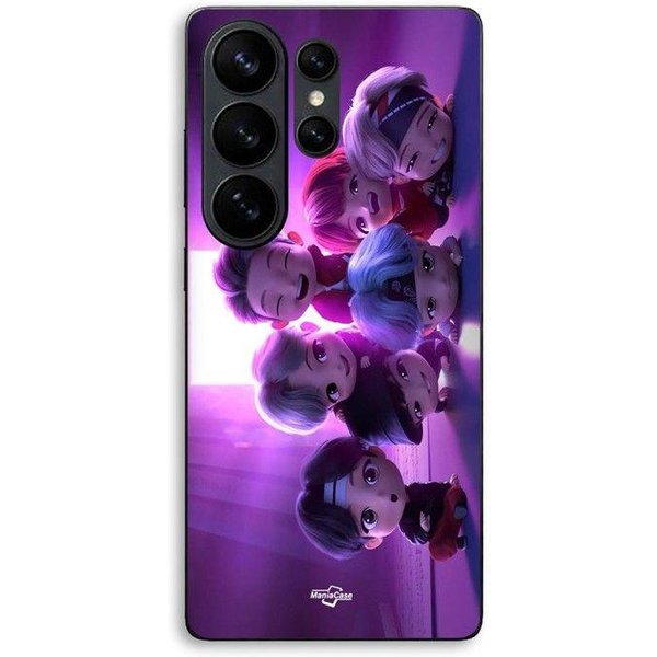 Coque Pour Samsung Galaxy S26 Ultra Bts Groupe Animation Kpop Maniacase Czarny-image