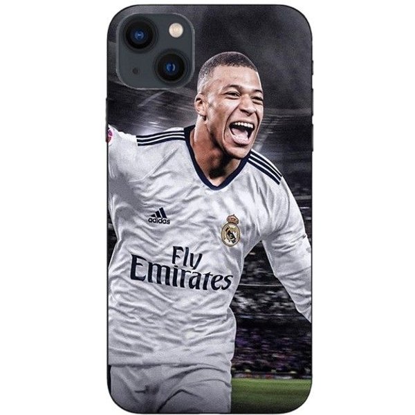 Coque Maniacase Pour Iphone 15 Plus Kylian Mbappe Real Madrid Goal Czarny-image