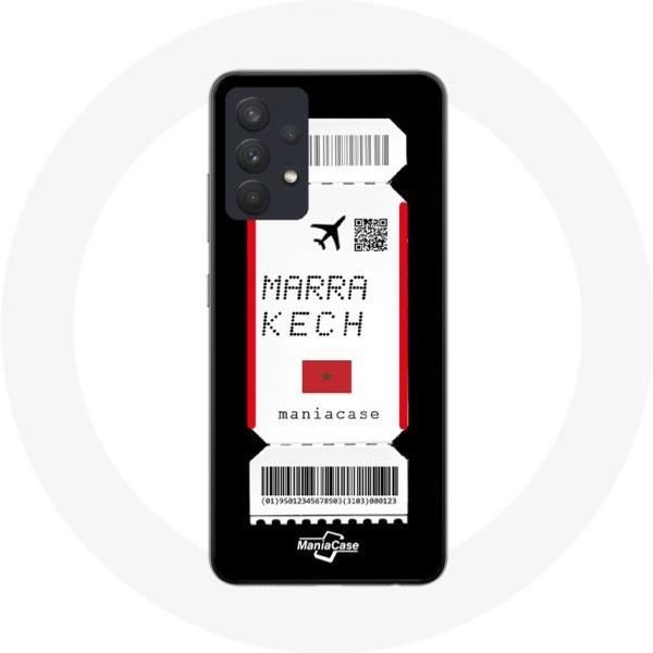 Funda Para Samsung Galaxy A13 5G Billete De AvióN Marrakech Marruecos-image