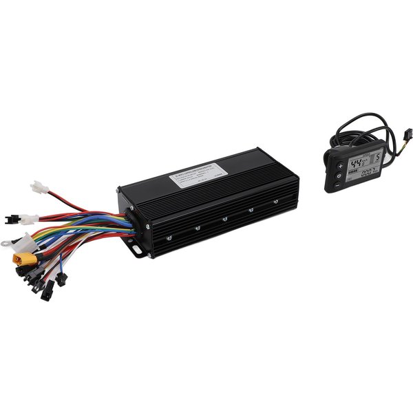Kontroler Sinusoidalny 40A 3 Tryby WyśWietlacz S866 Zestaw Do Konwersji Roweru Elektrycznego Dla 36V 48V 52V 1500W Black-image