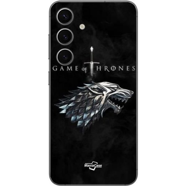 Coque Samsung Galaxy S24 FE Game Of Thrones House Stark Maniacase-image