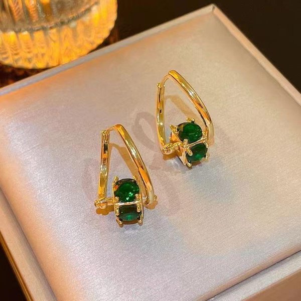 Nuevos Pendientes Colgantes Redondos Huecos Vintage Para Mujeres NiñAs Moda Color Oro Pendientes De Metal JoyeríA Regalo Para Fiesta De Boda Brown-image
