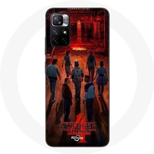 Funda - Maniacase - Redmi Note 11 5G - Stranger Things - Flexible - Fan Art-image