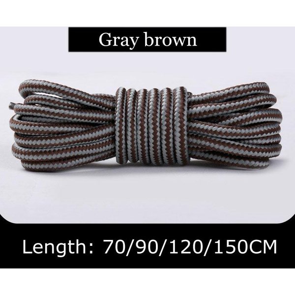 1 Para OkrąGłYch SznuróWek Do Trampek, SznurowadłA Do ButóW, Paski, Dwukolorowe, Do ButóW Sportowych, SznurowadłA BawełNiane, 18 KoloróW 150Cm Black-image