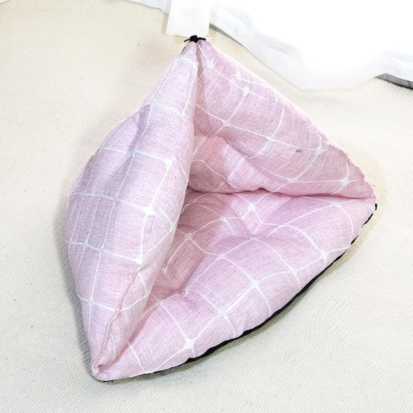 Casa Para Gatos Para Todas Las Estaciones Casa Caliente De Invierno Casa Para Gatos Cama Villa Semicerrada Perrera De Verano Suministros Para Gatos S-image