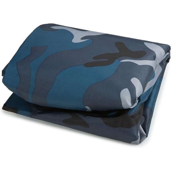 Profesional Universal Camuflaje Kayak Canoa Barco Impermeable Resistente A Los Rayos UV Cubierta De Almacenamiento De Polvo Escudo 3.5M Gray-image