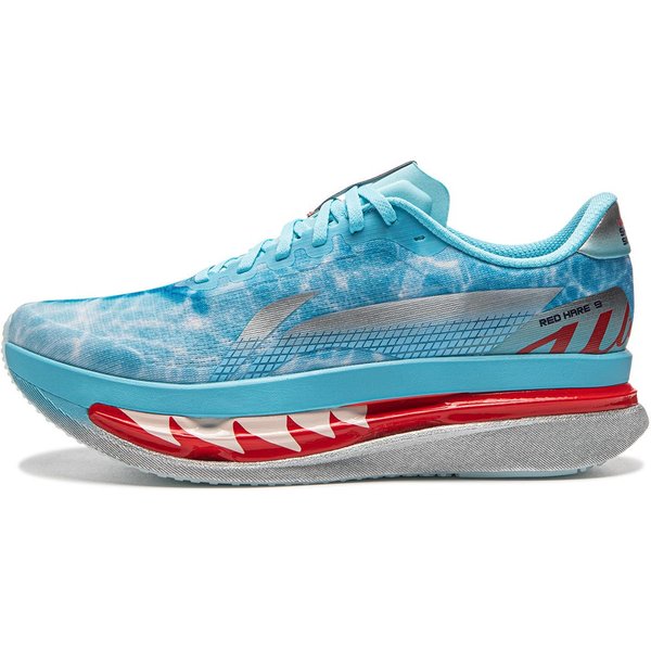 Li Ning Red Hare 9 Ultra AmortiguacióN Antideslizante Resistente A La AbrasióN Transpirable Ligero Rebote CañA Baja Informal ARPW007-47 43.5 Blue-image