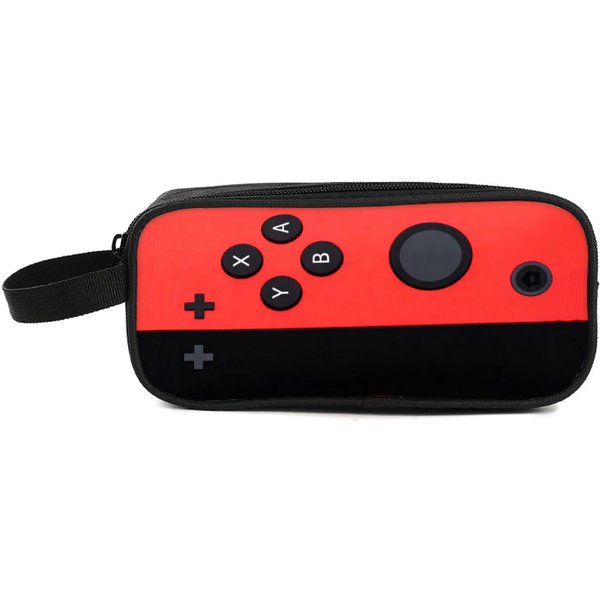 Estuche Para LáPices De Doble Capa Con Agarre De Mando De Juego Para NiñOs Y NiñAs Mejor Regalo 2D Dibujos Animados Bolsa Escolar Para LáPices Para NiñOs Red-image