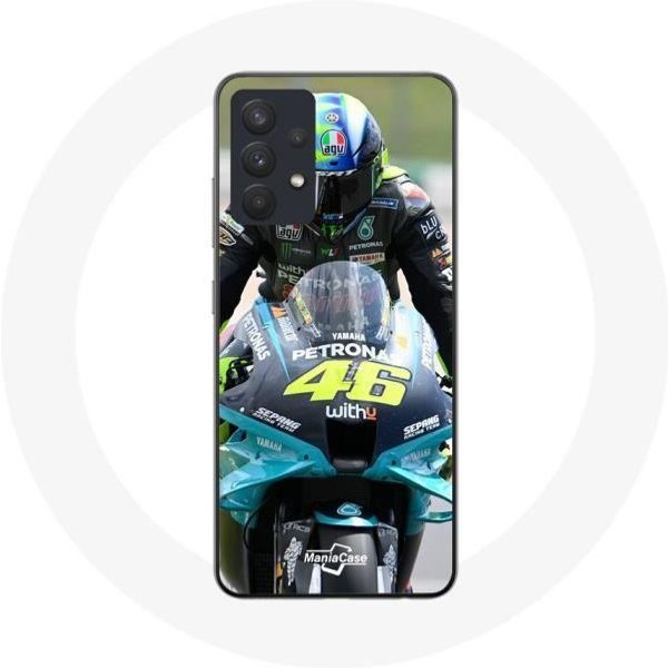 Funda Para Samsung Galaxy A13 5G Valentino Rossi Piloto De Carreras Moto 46-image
