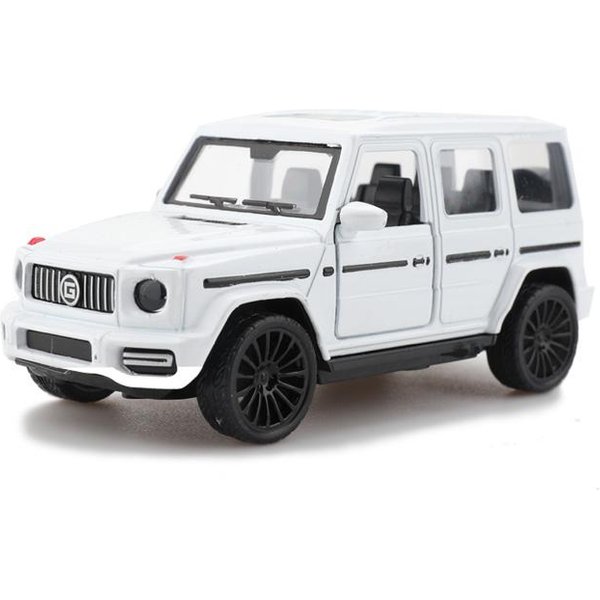 (W Workach)1:43 Klasa G Mercedesa, Metalowy Model Samochodu, Symulowany Pojazd Terenowy, Metalowy Samochodzik DziecięCy, Model Zabawkowy Dla ChłOpca, Ozdoby Samochodowe Black-image