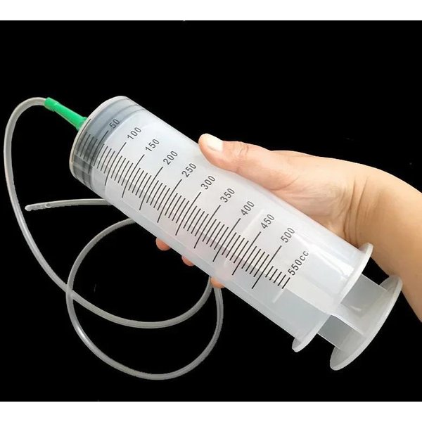 350Ml/500Ml Karmienie ZwierząT Domowych DużA Pojemność Strzykawka Wielokrotnego UżYtku Lewatywa DużA Strzykawka Pompka Skala Pomiarowa DużA Strzykawka ArtykułY Do Nawadniania 500ML-image