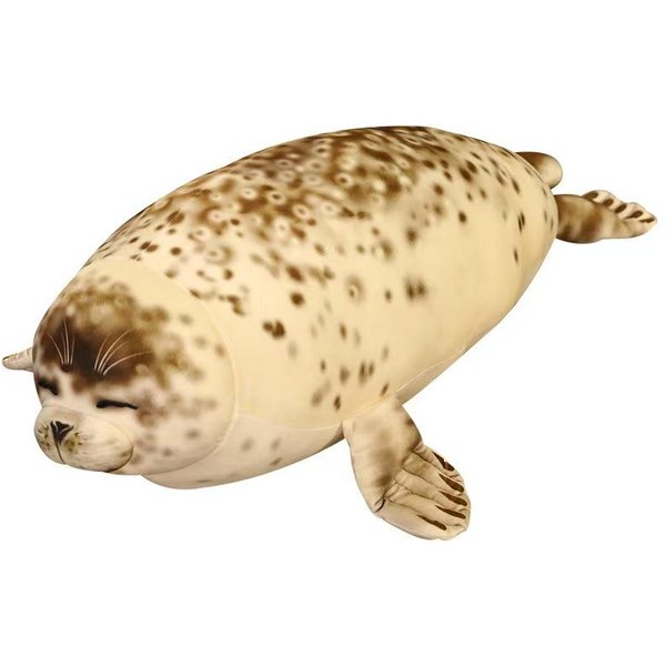 Symulacja Pluszowe Zabawki Wieloryb Foka ZwierzęTa Ze ŚWiata Morza MięKka Wypchana Poduszka Foka 3D WystróJ Domu Poduszka Na Sofę MiłY Prezent Urodzinowy 30Cm-image