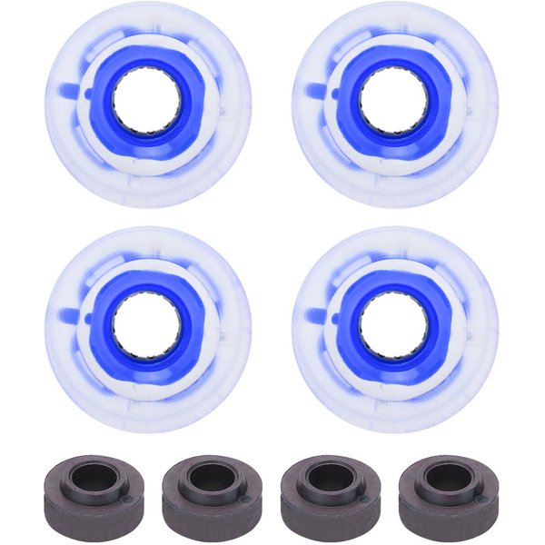 78A 60X45Mm Wysokoelastyczne KółKo Do Deskorolki Z PU Do Longboardu, Deski Cruiser Blue-image