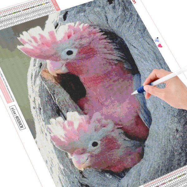 Pintura De Diamantes 5D De Taladro Completo Animal Punto De Cruz Bordado PáJaro Arte De Diamantes DecoracióN Del Hogar Regalo 20X30CM-image