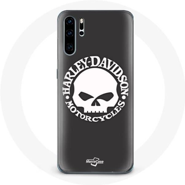Funda Para Huawei P30 Pro Harley Davidson Motors Calavera-image