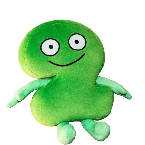 Bfdi Battle For Dream Island Peluche MuñEco De Dibujos Animados Figura Suave Rellena Regalo Para NiñOs NiñO NiñAs Regalos De CumpleañOs Nuevo Green-image