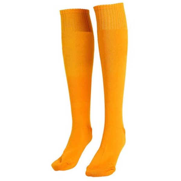 Calcetines Deportivos Unisex Hasta La Rodilla Para FúTbol, Hockey, Soccer, Rugby Y Running Amarillo-image