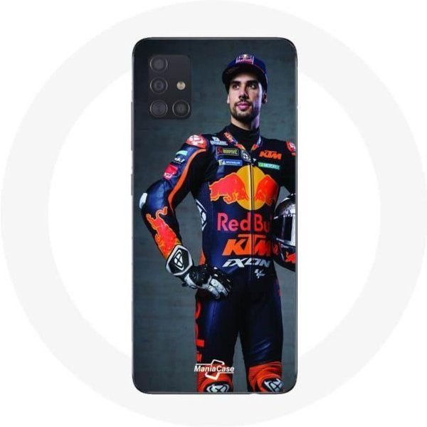 Funda Maniacase Para Samsung Galaxy A71 Miguel Oliveira Moto Gp Trofeo Ktm Negro-image