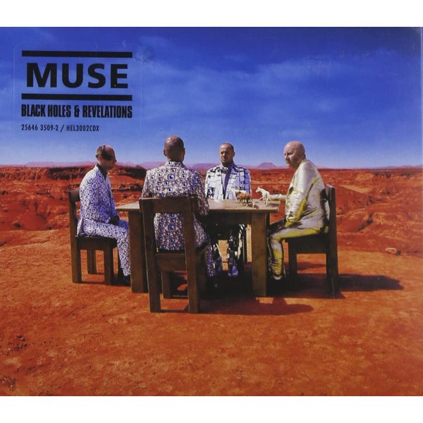 CD Muse - Black Holes & Revelations 2564635092,HEL3 Warner Bros. Re 2006 Europa Rock UżYwany Gray-image