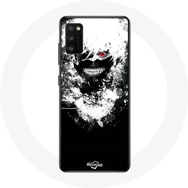 Funda - Maniacase - Samsung Galaxy S20 - Anime Tokyo Ghoul - Flexible - ProteccióN Y DecoracióN Negro-image
