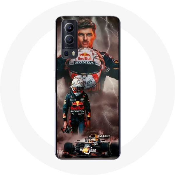 Funda - Maniacase - Vivo Y72 5G - FóRmula 1 Max Verstappen - Flexible - Negro-image