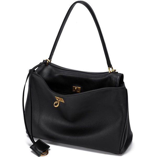 Bolso De Mujer Nuevo Alta Calidad Capa Superior Cuero Vacuno Bolso De Mano Moda Y VersáTil Bolso De Hombro Para Viajes Bolso Tote-image