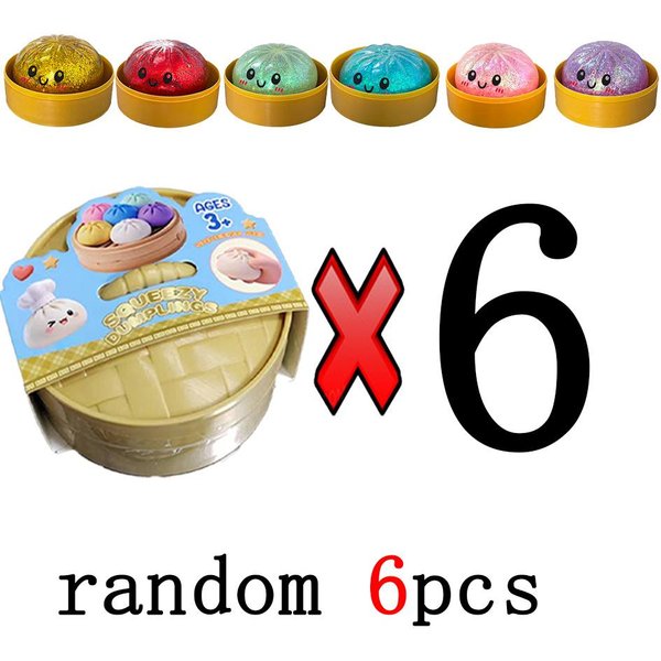 Mystery Box Squishy PierożEk Uroczy Przestronny PierożEk Squishy PiłEczka Antystresowa Figurka Sensoryczna Fidget Dla DorosłYch Ulga W LęKu Nowość ŚCiskanie-image