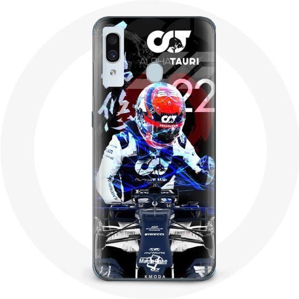 Funda Para Samsung Galaxy A20E FóRmula 1 Yuki Tsunoda Piloto De Automovilismo JaponéS De F1-image