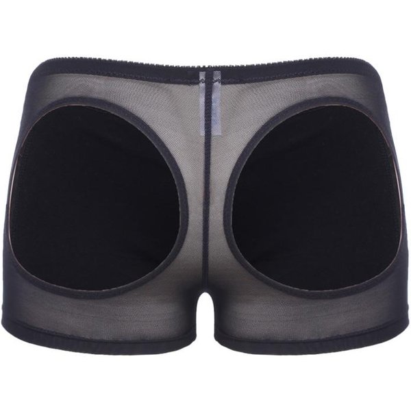 Pantalones Moldeadores Nuevos Para Mujer Levanta GlúTeos Control De Abdomen Realzador De GlúTeos Moldeador Corporal Shorts Moldeadores De Cadera Ropa Interior Push Up De GlúTeos XL Gray-image