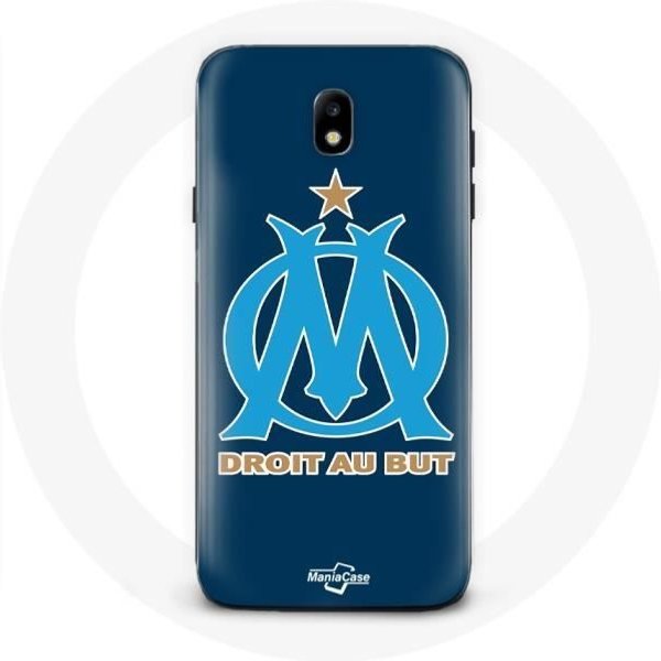 Funda - Olympique De Marsella - Samsung Galaxy J3 2017 - Flexible - ProteccióN - Azul Azul-image