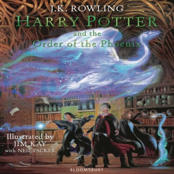 Harry Potter I Zakon Feniksa Autorstwa J.K.. Rowling Twarda OkłAdka KsiążKa 9781408845684-image