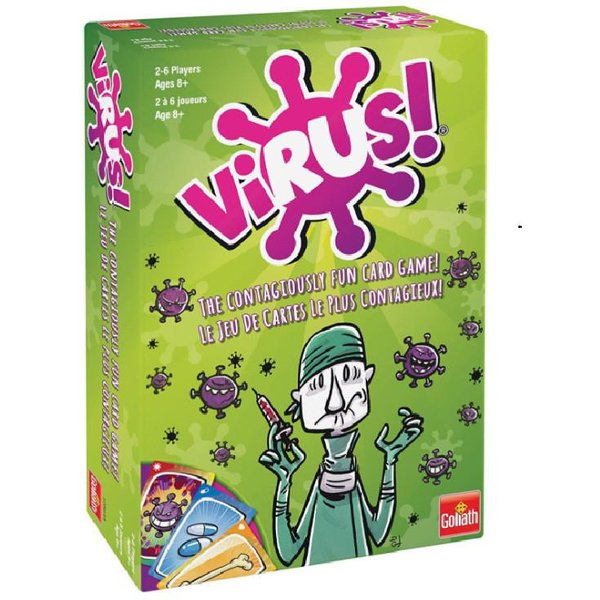 Juego De Cartas Atractivo De InfeccióN Por Virus Para Potenciar Habilidades Emocionales E Intelectuales Virus 1-image