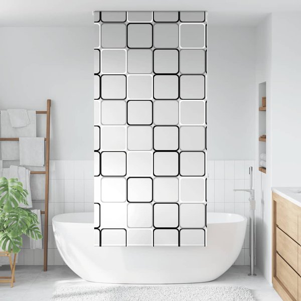 Roleta Prysznicowa 110X240 Cm Szerokość Tkaniny 106 Cm-image