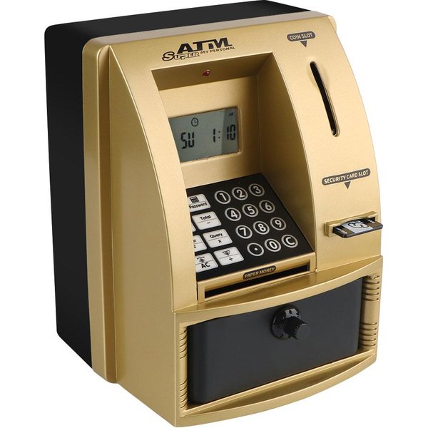 Skarbonka Elektroniczna Na Prezent śWiąTeczny, GotóWka, Monety, Skarbonka, Bankomat, Automatyczny Depozyt, HasłO, Skarbonka, Bankomat, Sejf-image