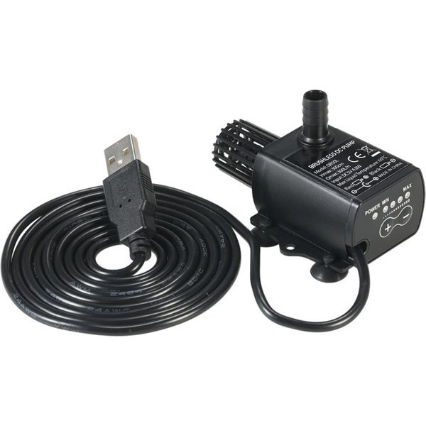 Decdeal Mini USB Ultrasilencioso DC5V 4.8W 300L/H Lift 300Cm Bomba De Agua Sin Escobillas Impermeable-image