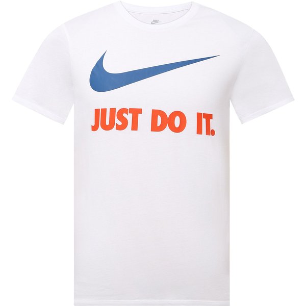 Camiseta Blanca De Cuello Redondo Con Estampado De Logo Grande Nike Para Hombre Tops 707361-100 XL White-image