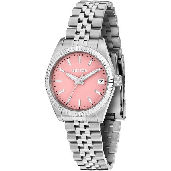 Reloj De Mujer Sector 240 Acero Inoxidable Esfera Rosa Cuarzo R3253240516 Color Rosa-image
