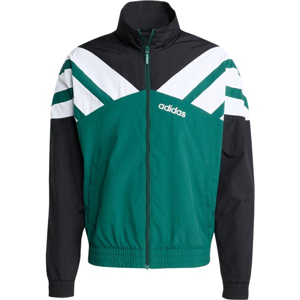 Adidas Originals Chaqueta Larga De Manga Larga Con Cremallera De Corte Holgado Para Hombre Chaqueta Verde JX3053 A/Xl-image