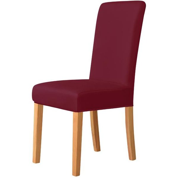 Funda De Silla De Color SóLido Para El Hogar, Comedor, Hotel, Banquete, Boda, Fundas De Silla De Licra EláSticas, Funda De Asiento De Tela Jacquard Lisa 1 Piece-image