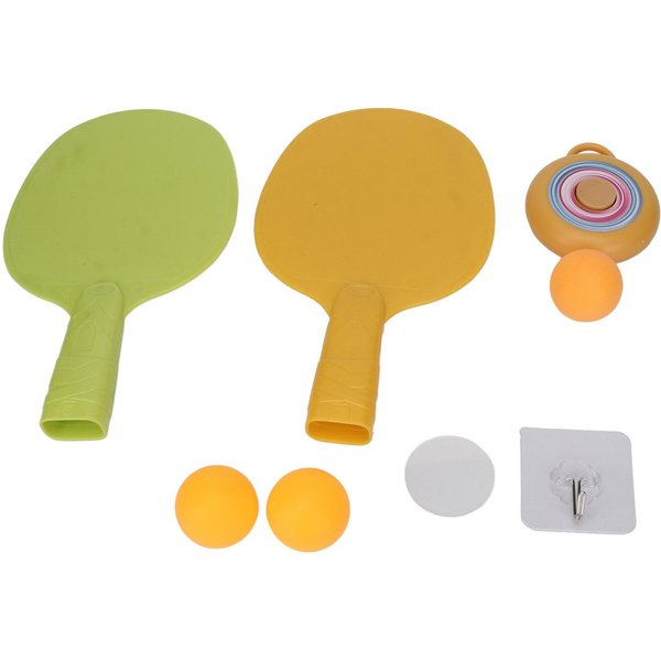 Juguete De CoordinacióN Ojo-Mano De Tenis De Mesa Colgante Para Interior 2 Raquetas Entrenador De Ping-Pong Colgante Para-image