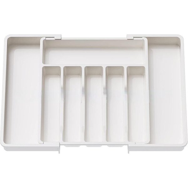 Plastikowa Szuflada Kuchenna Uchwyt Do Organizowania Rozszerzane Organizery Do Szuflad Widelec ŁYżKa Przegroda Szuflada Kuchenna Organizer Na SztućCe One Size-image