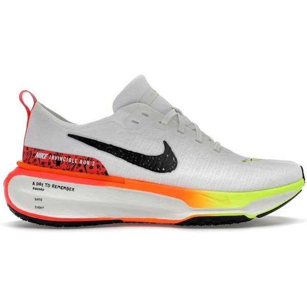 Nike Zoomx Invincible Run Flyknit 3 MęSkie BiałE/Jasnoczerwone/żAglowe/Czarne HF4915-100 EU 40.5 White-image
