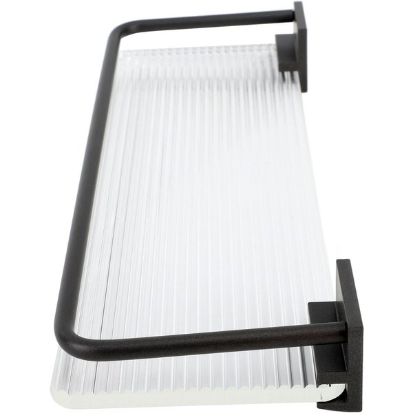Estante De BañO Montado En La Pared De 30 Cm Espacio De Aluminio AcríLico Toallero Estante De Almacenamiento Para BañO-image