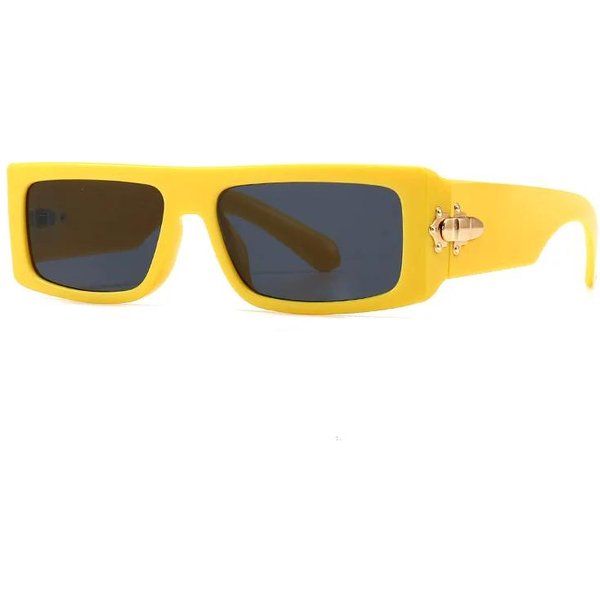 Gafas De Sol Cuadradas Vintage Para Mujer Hombre Marca De Lujo DiseñAdor Montura PequeñA Parte Superior Plana Degradado UV400 Gafas De Sol De Moda-image
