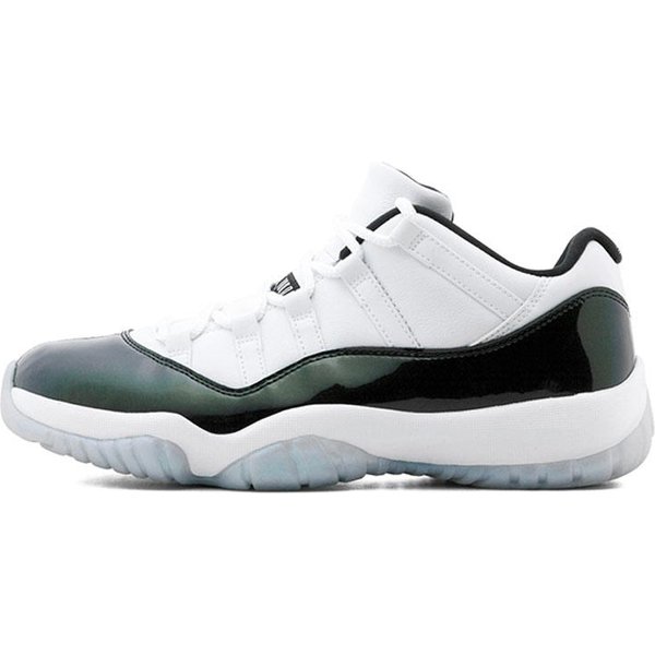 Air Jordan 11 Retro 'Emerald' Gs 528896-145 40 White-image