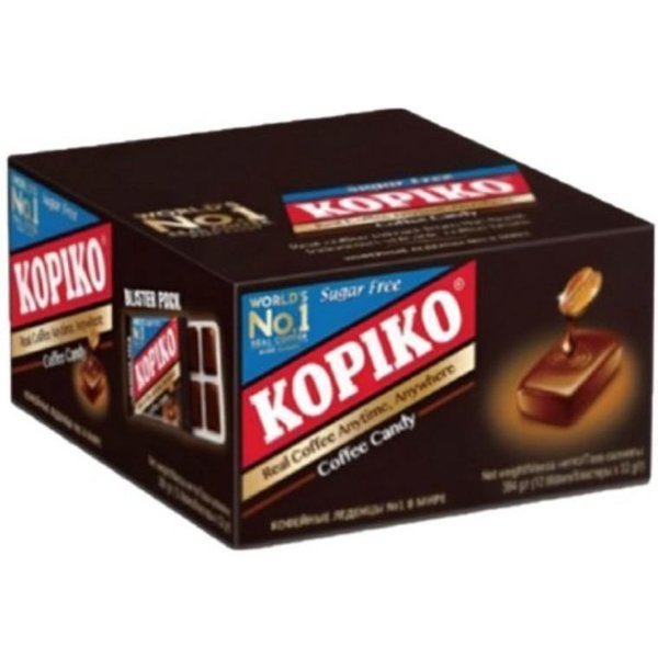 Kopico Cukierki O Smaku Kawy Bez Cukru Blister 32G, KoreańSkie PrzekąSki 12Ea-image